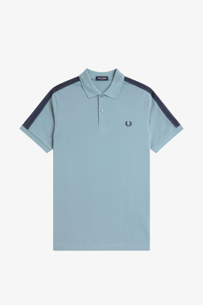 MESH TAPED POLO SHIRT