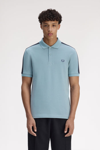 MESH TAPED POLO SHIRT