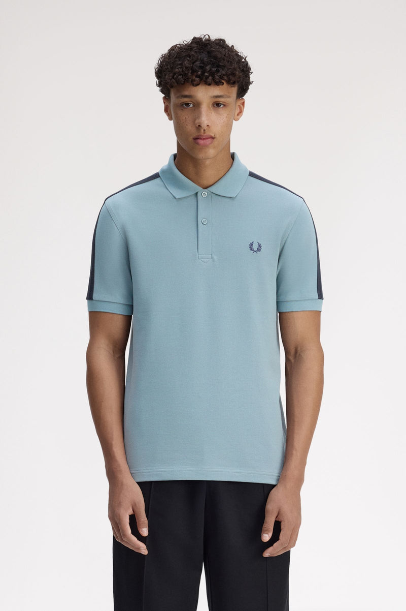 MESH TAPED POLO SHIRT