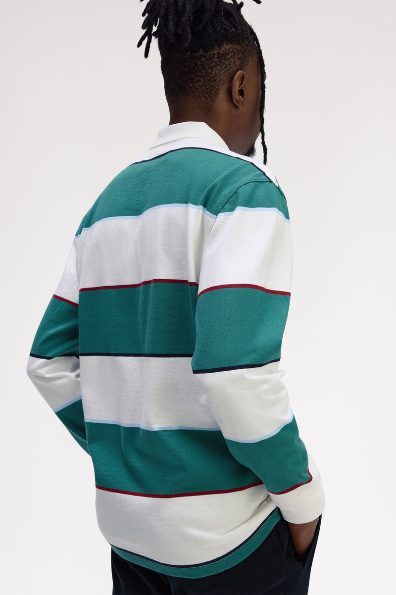HW JERSEY STRIPED POLO SHIRT