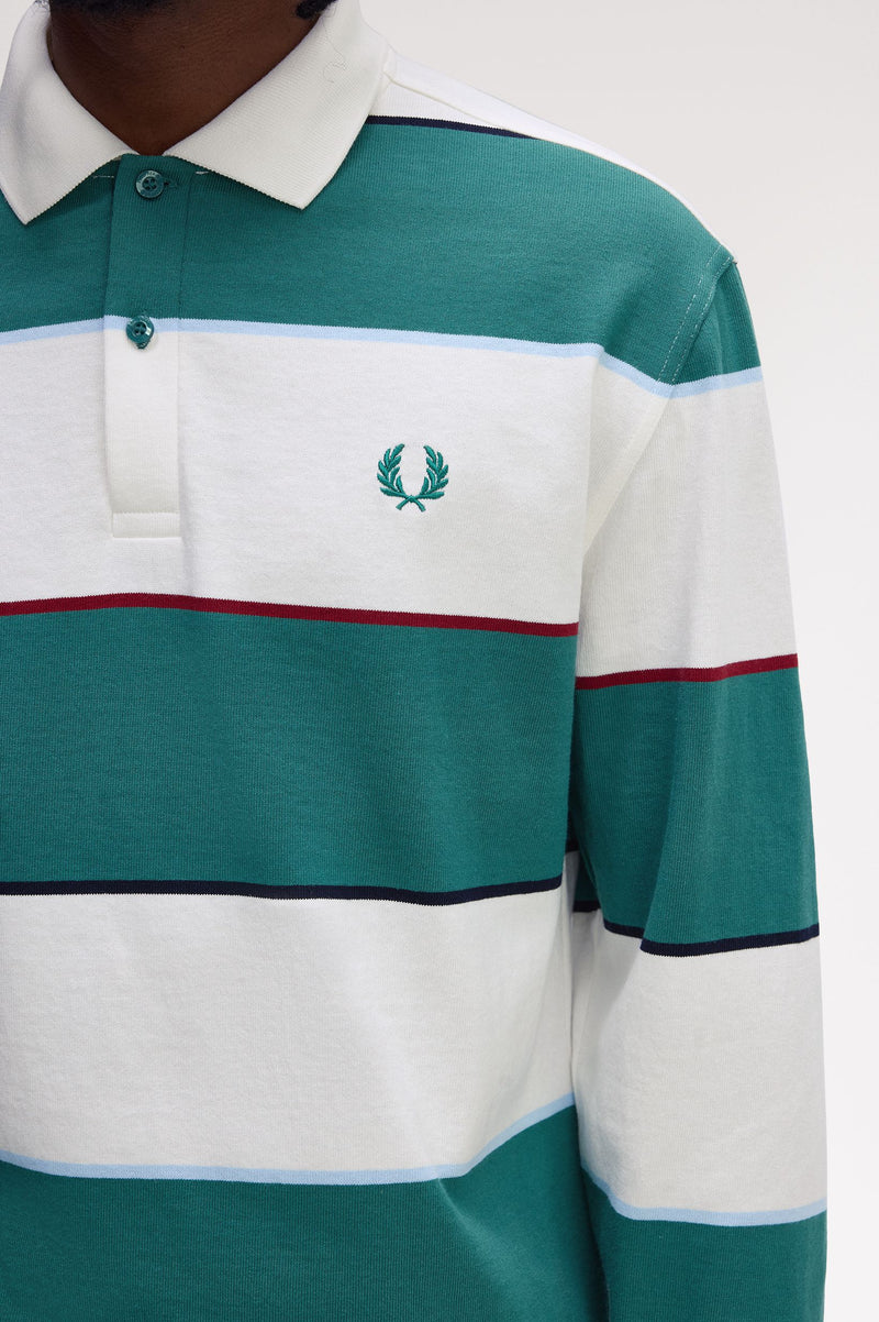 HW JERSEY STRIPED POLO SHIRT