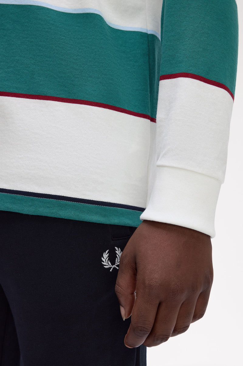 HW JERSEY STRIPED POLO SHIRT