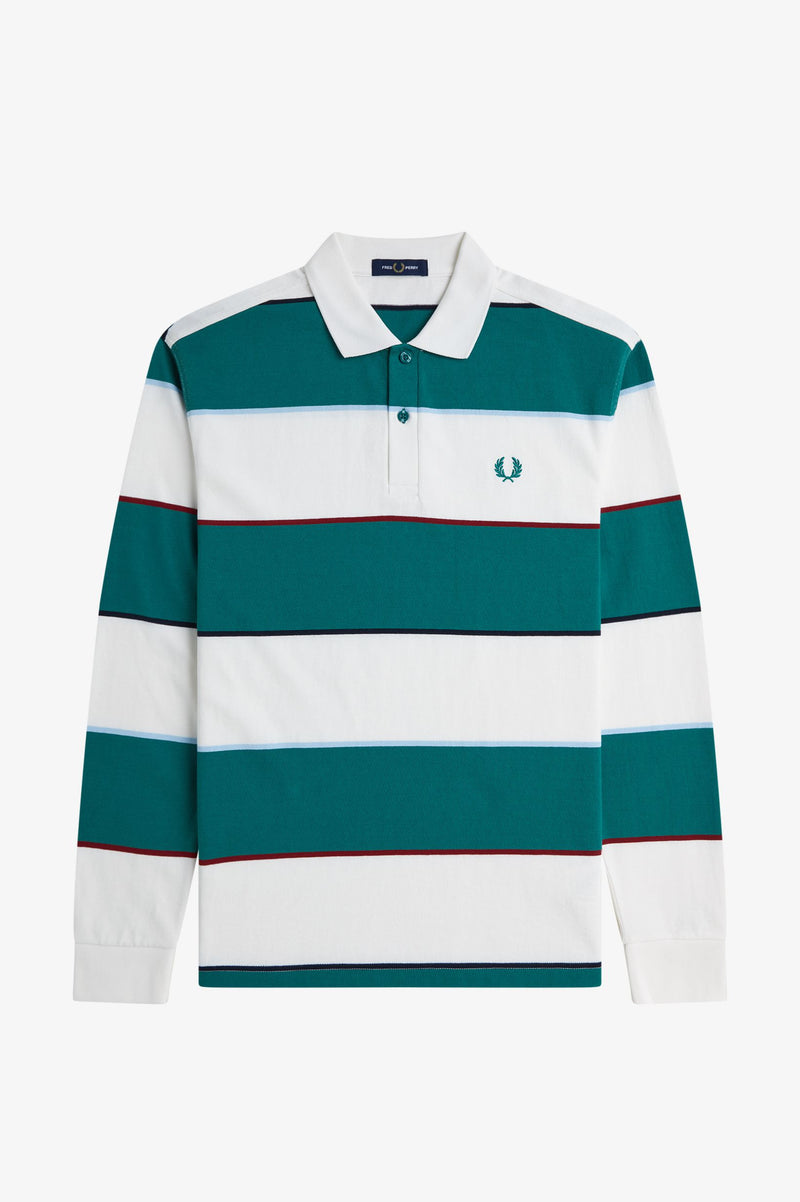 HW JERSEY STRIPED POLO SHIRT