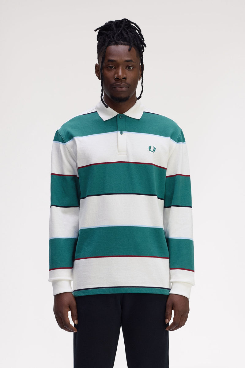 HW JERSEY STRIPED POLO SHIRT