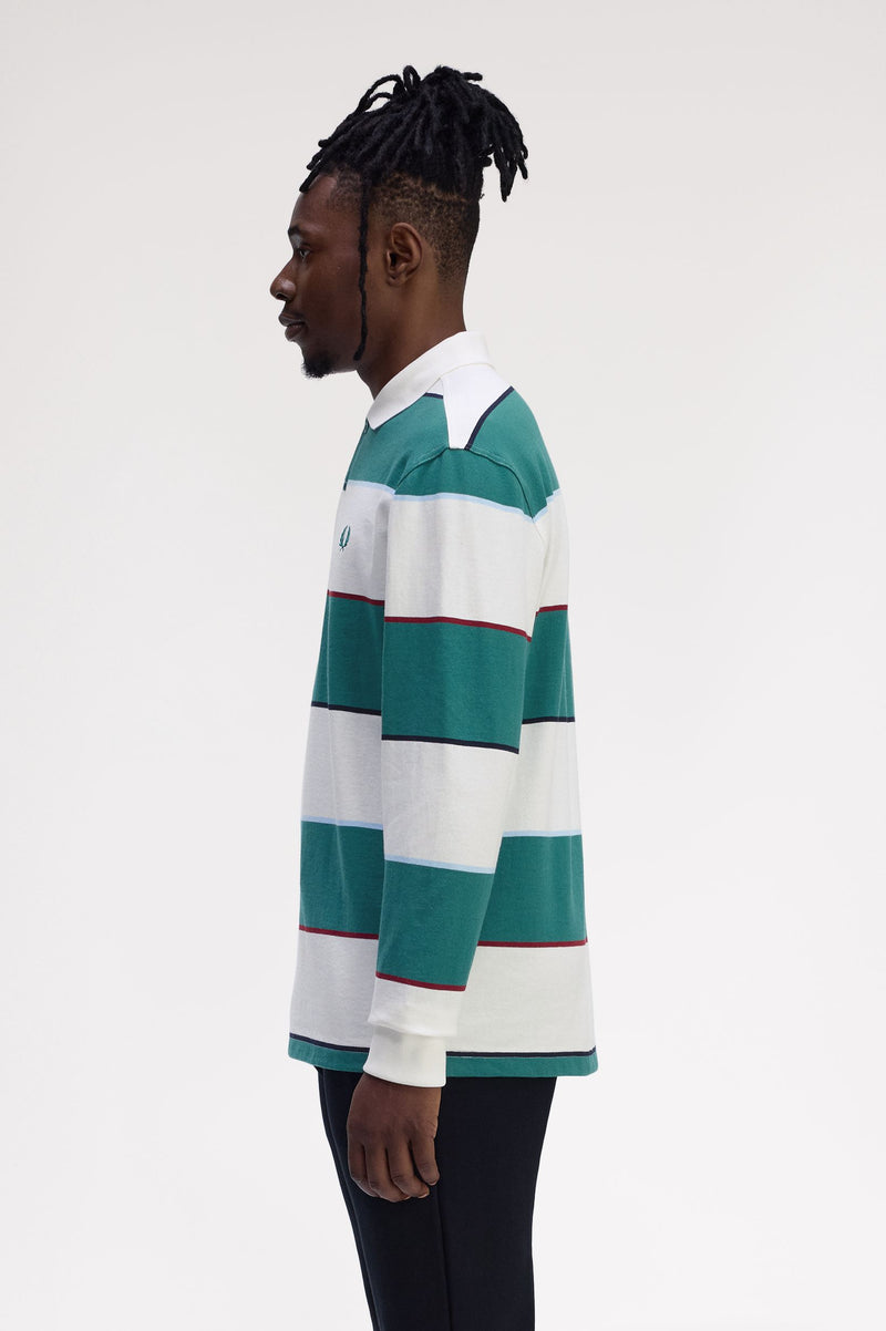 HW JERSEY STRIPED POLO SHIRT