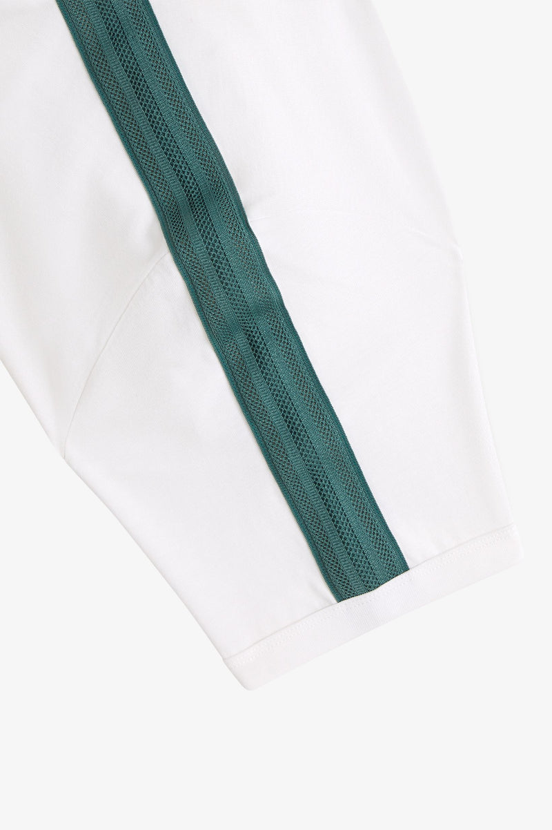 MESH TAPED RINGER T-SHIRT