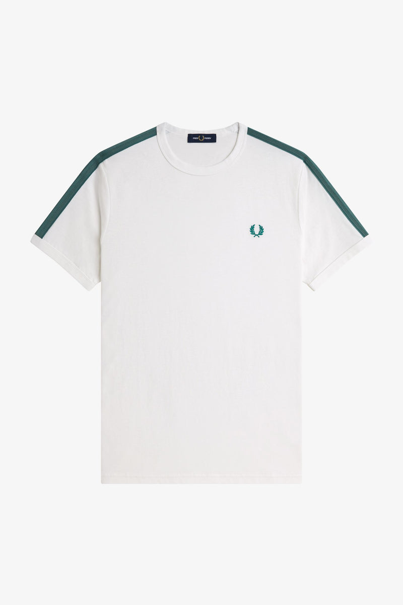 MESH TAPED RINGER T-SHIRT