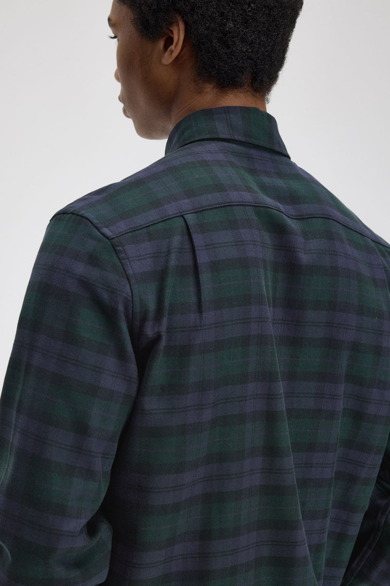 BLACKWATCH TARTAN BRUSHED TWIL
