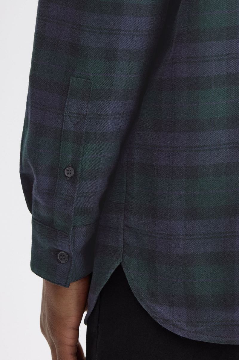 BLACKWATCH TARTAN BRUSHED TWIL