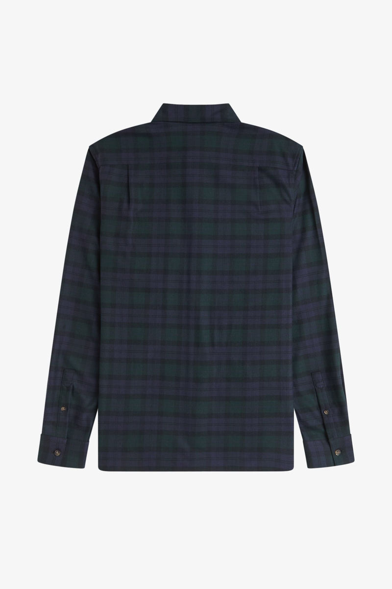 BLACKWATCH TARTAN BRUSHED TWIL
