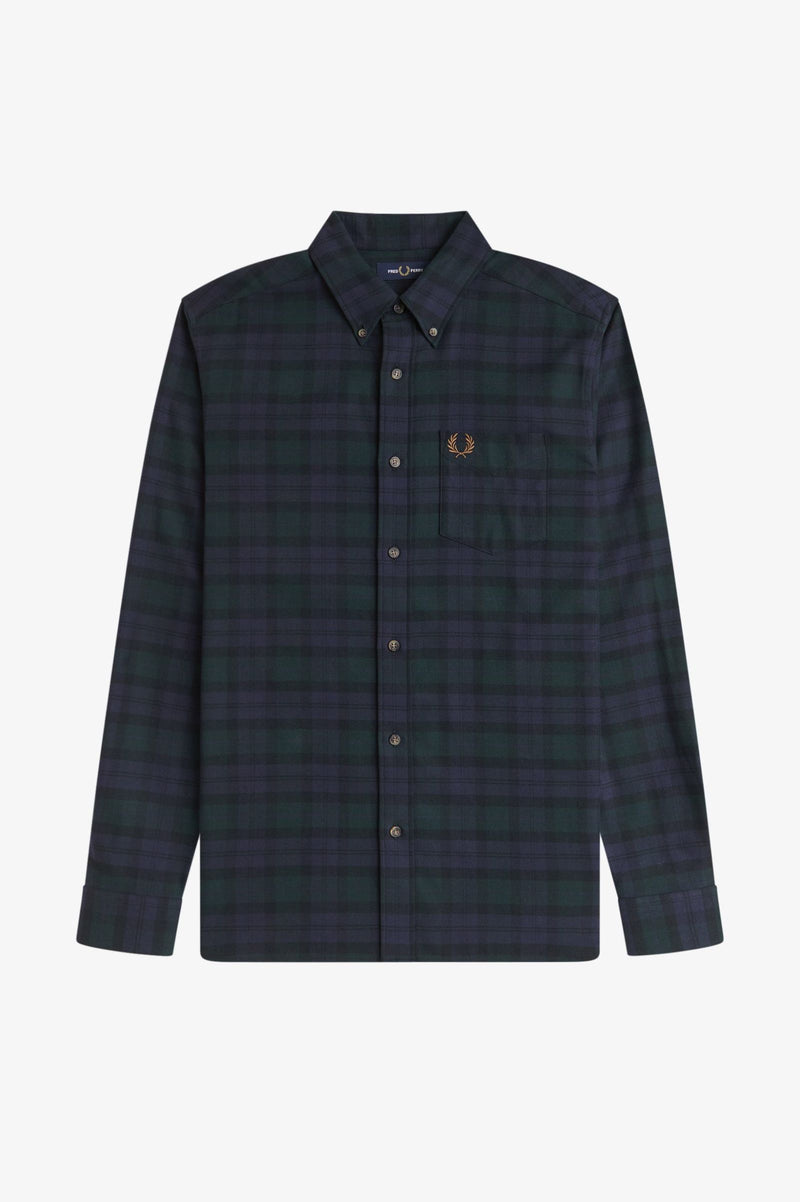BLACKWATCH TARTAN BRUSHED TWIL