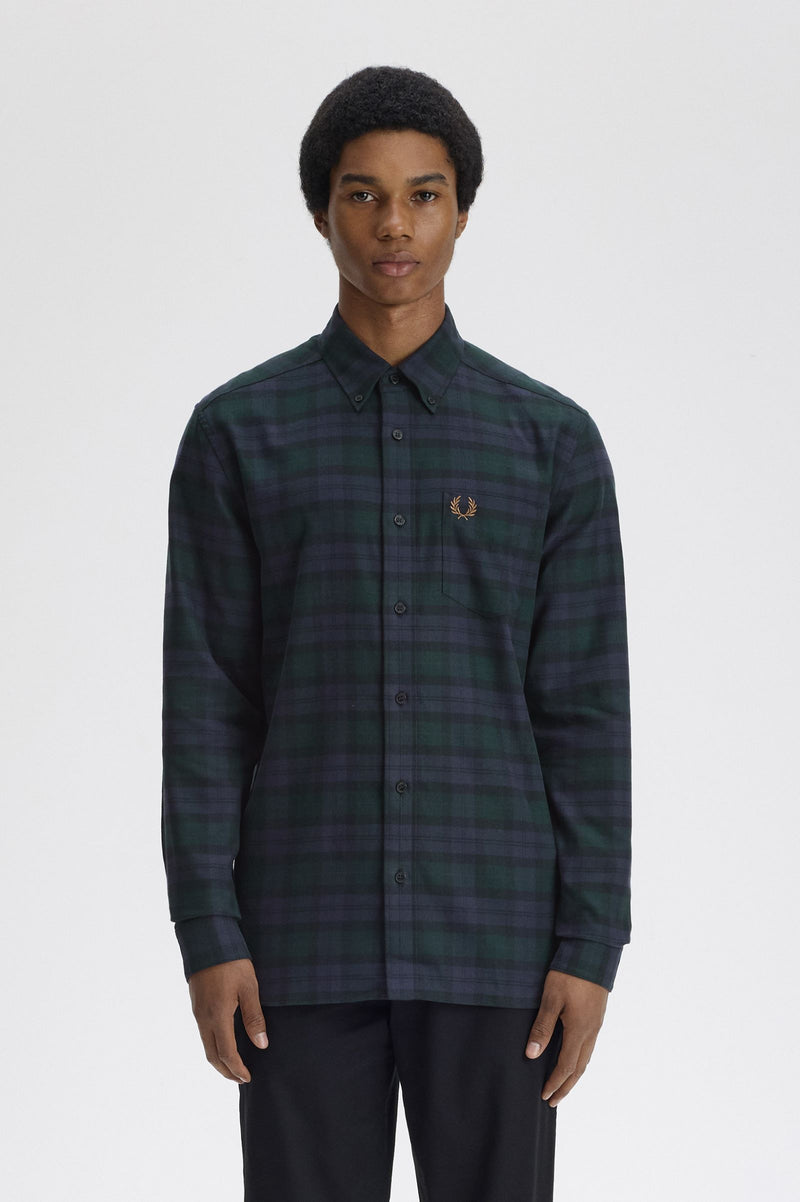 BLACKWATCH TARTAN BRUSHED TWIL