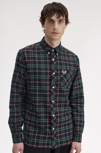 FRED PERRY TARTAN SHIRT