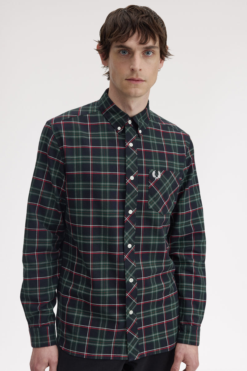 FRED PERRY TARTAN SHIRT
