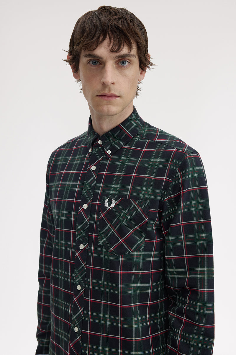 FRED PERRY TARTAN SHIRT
