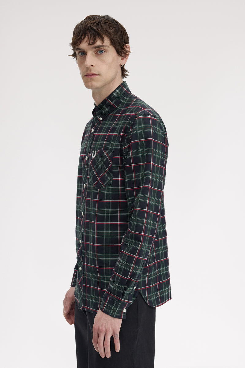 FRED PERRY TARTAN SHIRT