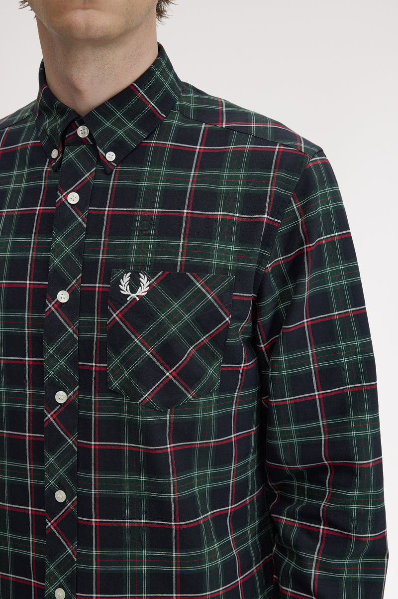 FRED PERRY TARTAN SHIRT