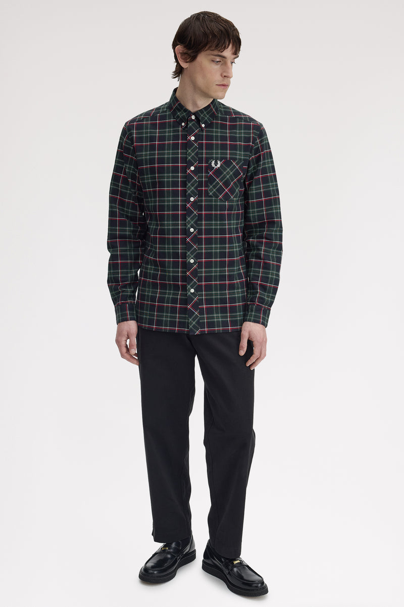 FRED PERRY TARTAN SHIRT