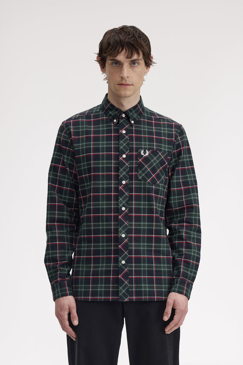 FRED PERRY TARTAN SHIRT