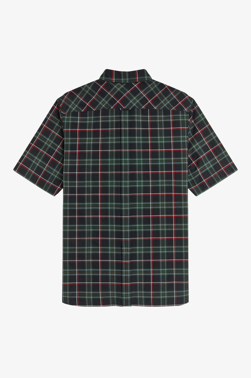 FRED PERRY TARTAN SHORT SLEEVE SHIRT