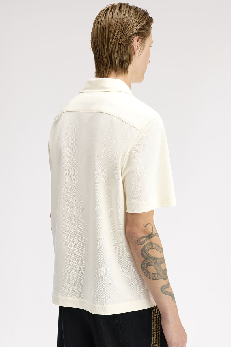 COMPRESS MESH REVERE COLLAR SH