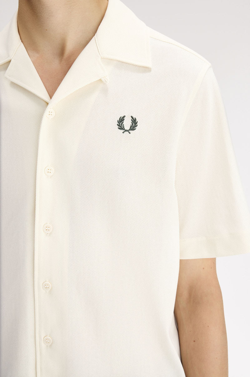 COMPRESS MESH REVERE COLLAR SH