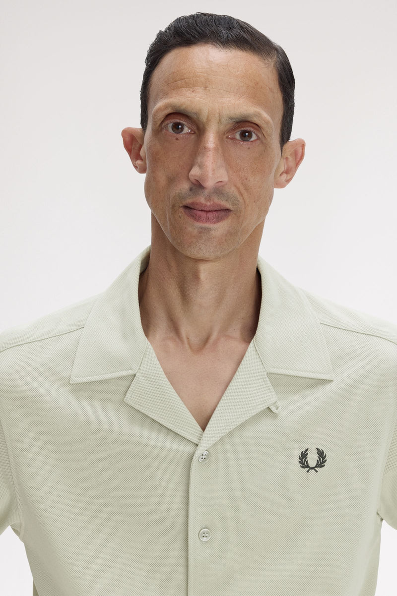 COMPRESS MESH REVERE COLLAR SH