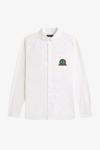 TENNIS BADGE OXFORD SHIRT