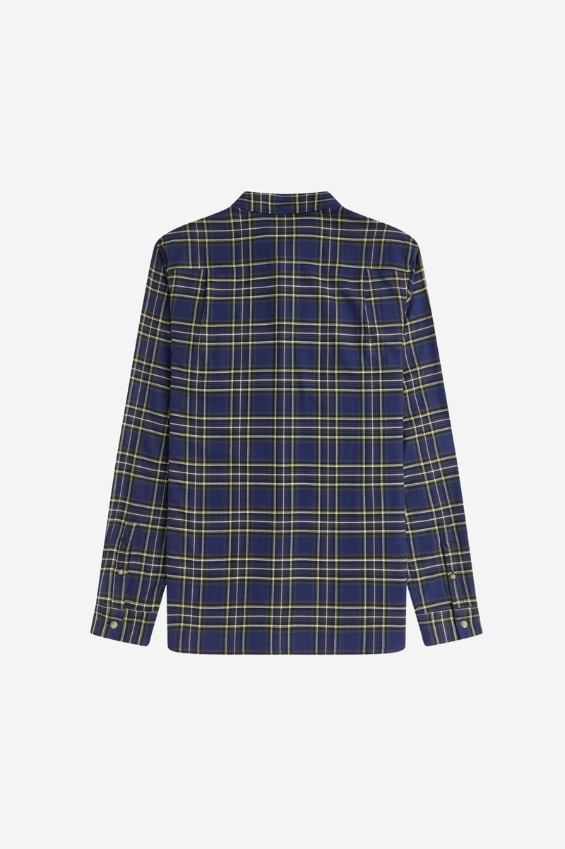 BRUSHED TWILL TARTAN SHIRT