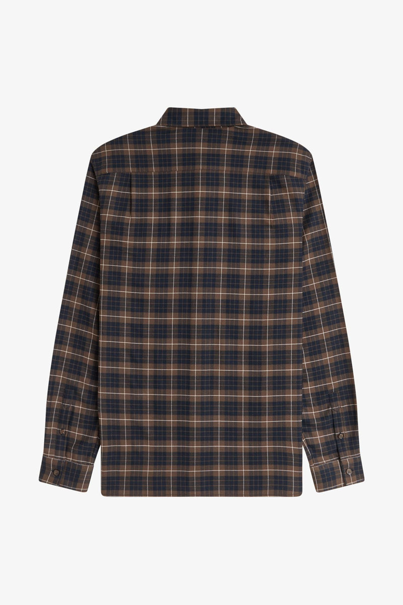 BRUSHED TWILL TARTAN SHIRT