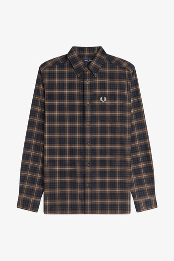 BRUSHED TWILL TARTAN SHIRT