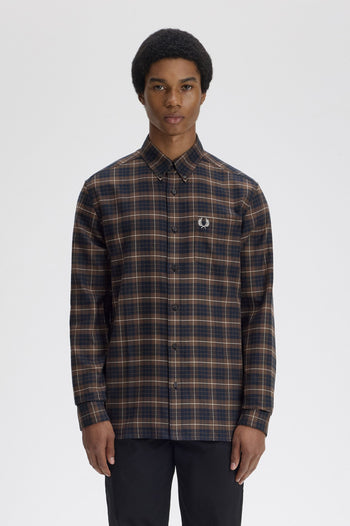 BRUSHED TWILL TARTAN SHIRT