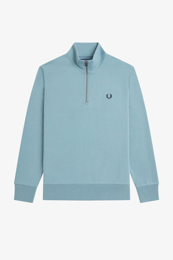 MONOGRAM HALF ZIP SWEATSHIRT