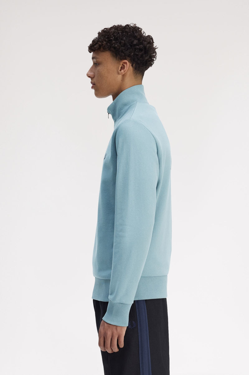 MONOGRAM HALF ZIP SWEATSHIRT