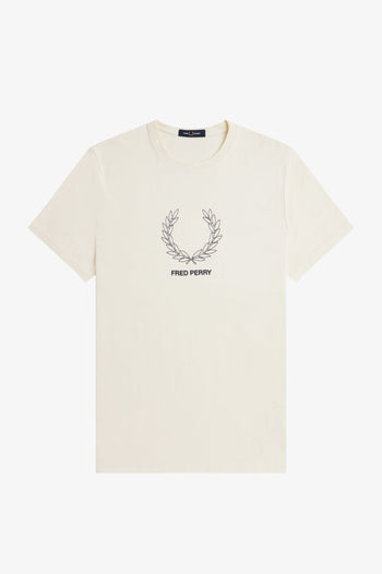 OUTLINE LAUREL WREATH T-SHIRT