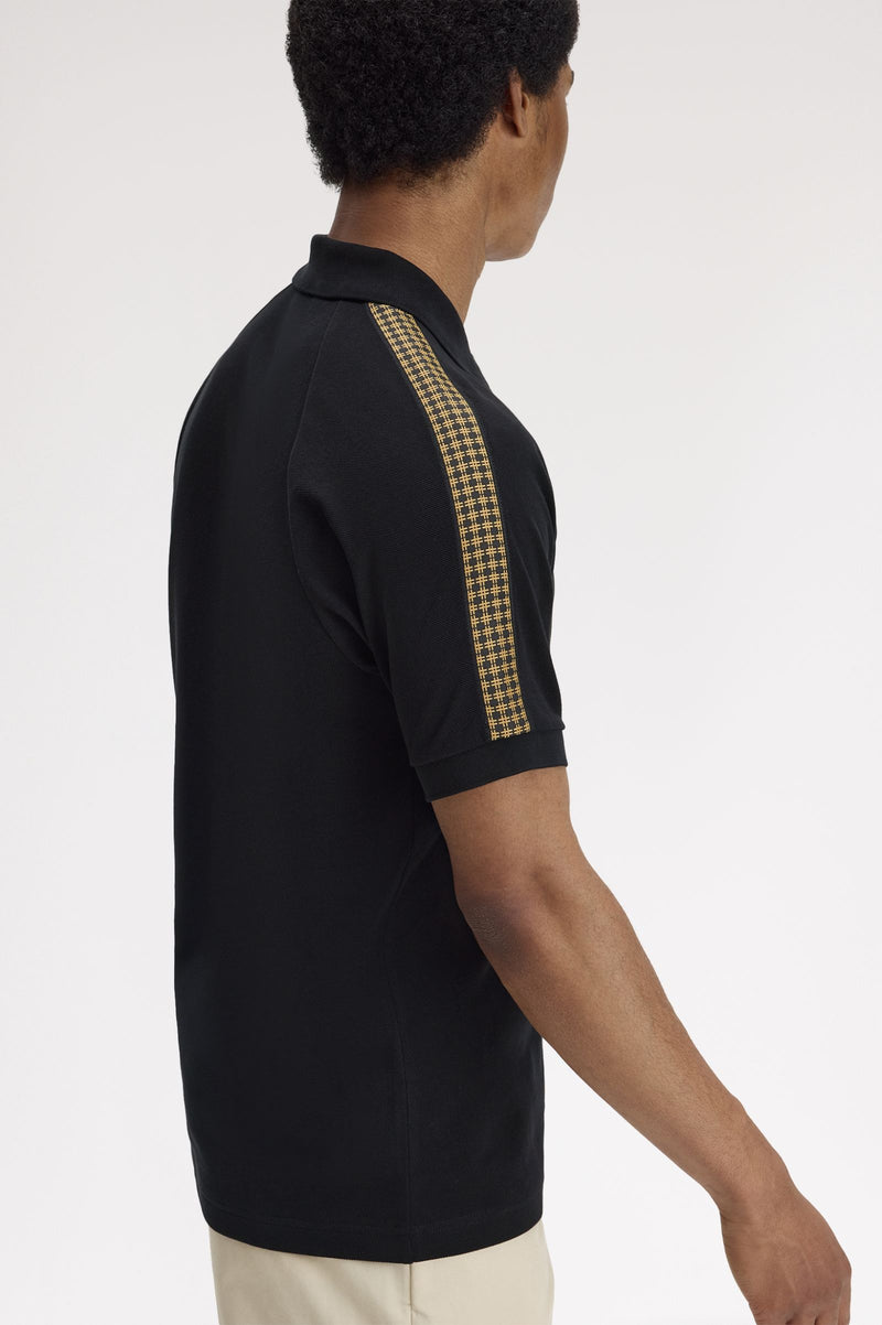CROSS TAPE POLO SHIRT