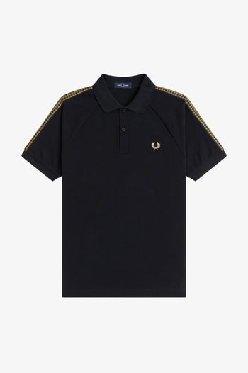 CROSS TAPE POLO SHIRT