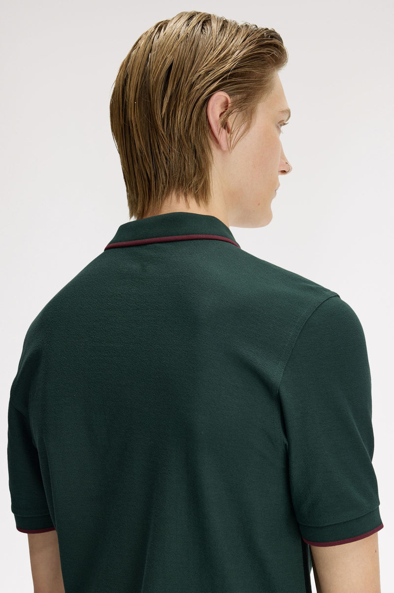 CREPE PIQUE POLO SHIRT