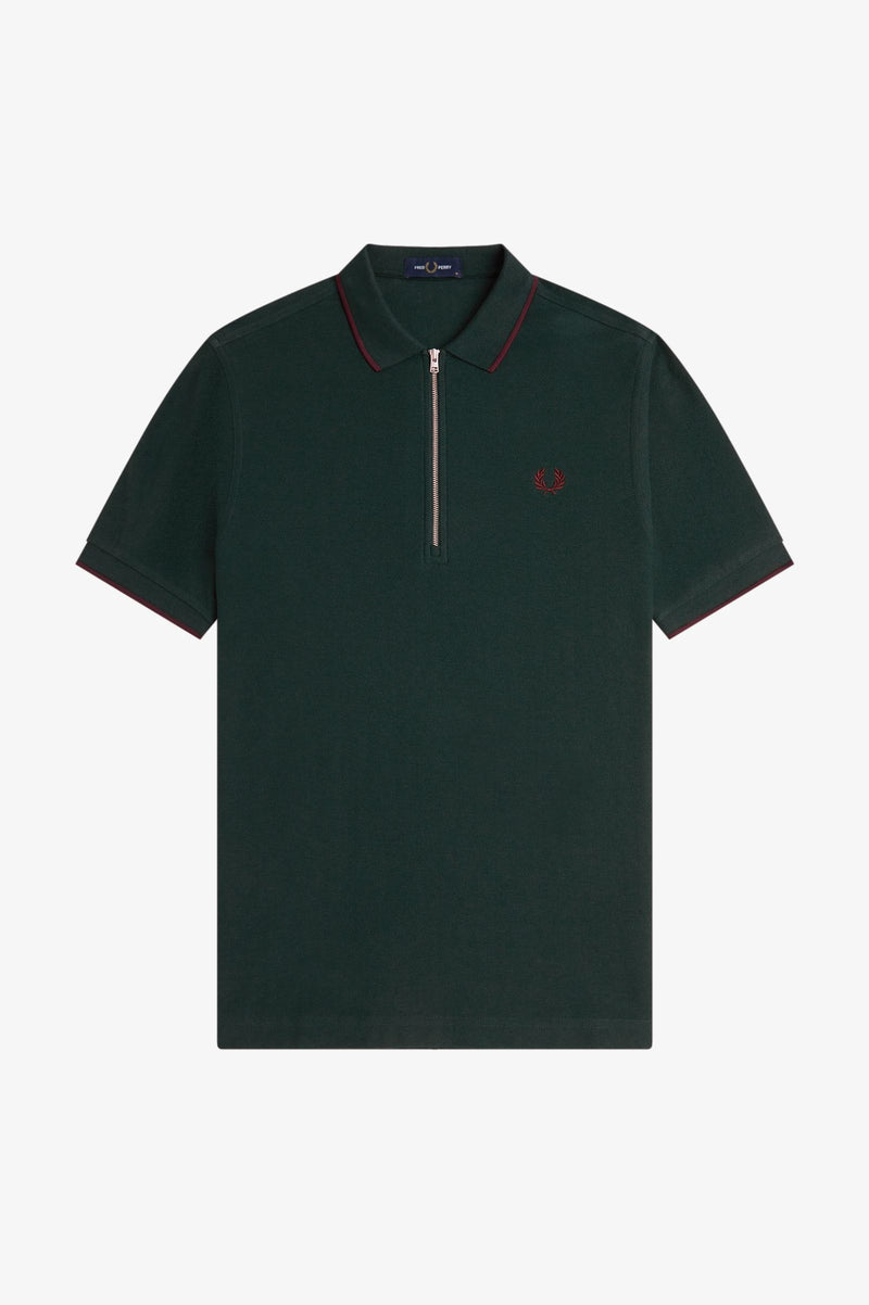 CREPE PIQUE POLO SHIRT