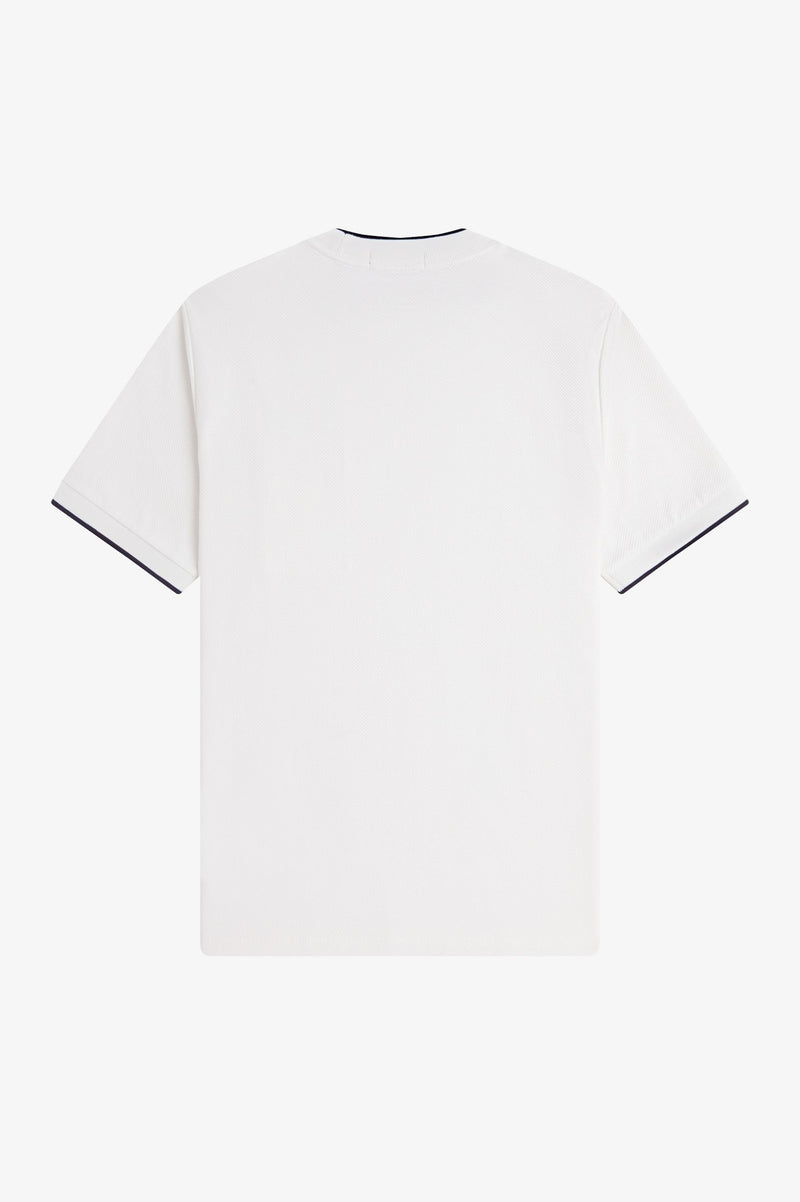 POCKET DETAIL PIQUE T-SHIRT