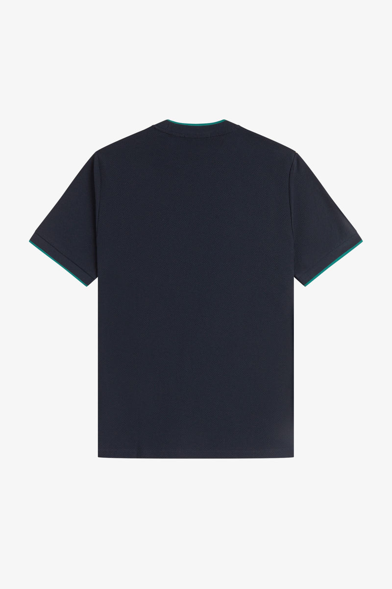 POCKET DETAIL PIQUE T-SHIRT