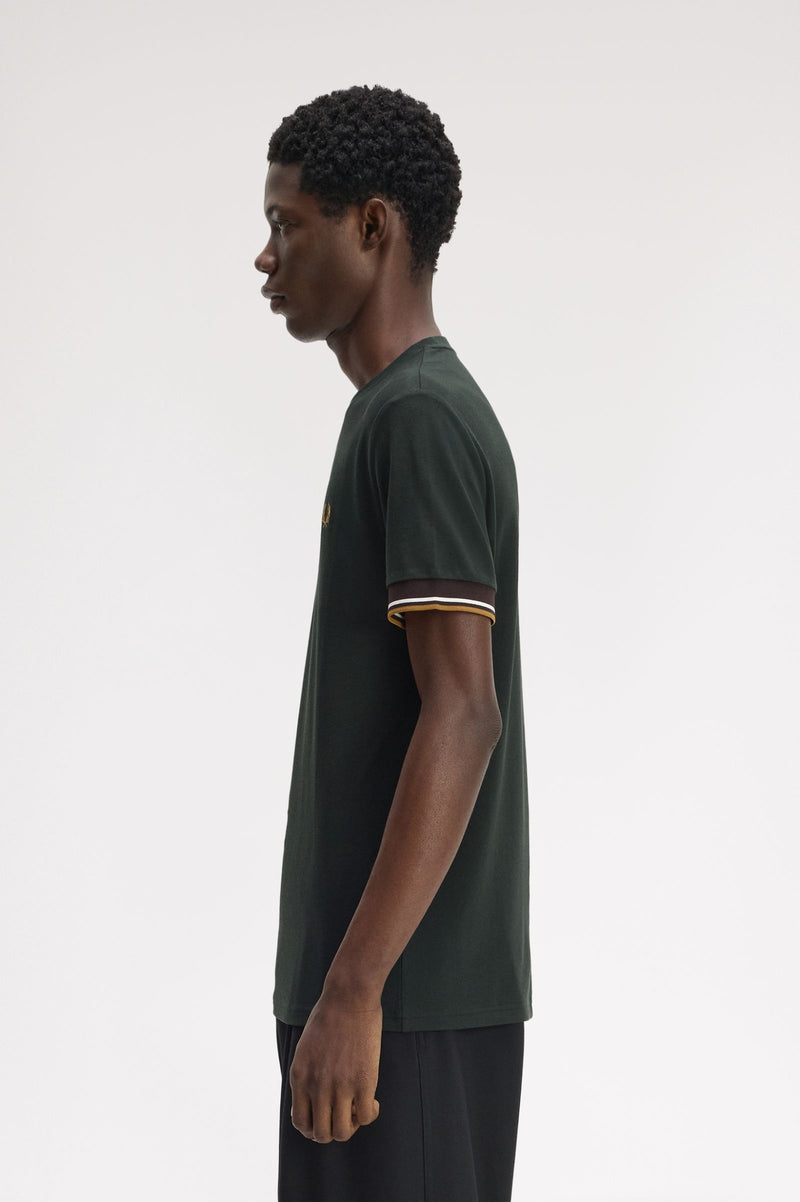 TWIN TIPPED  CUFF T-SHIRT