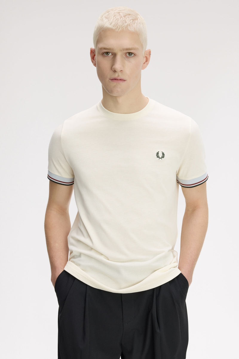 TWIN TIPPED  CUFF T-SHIRT
