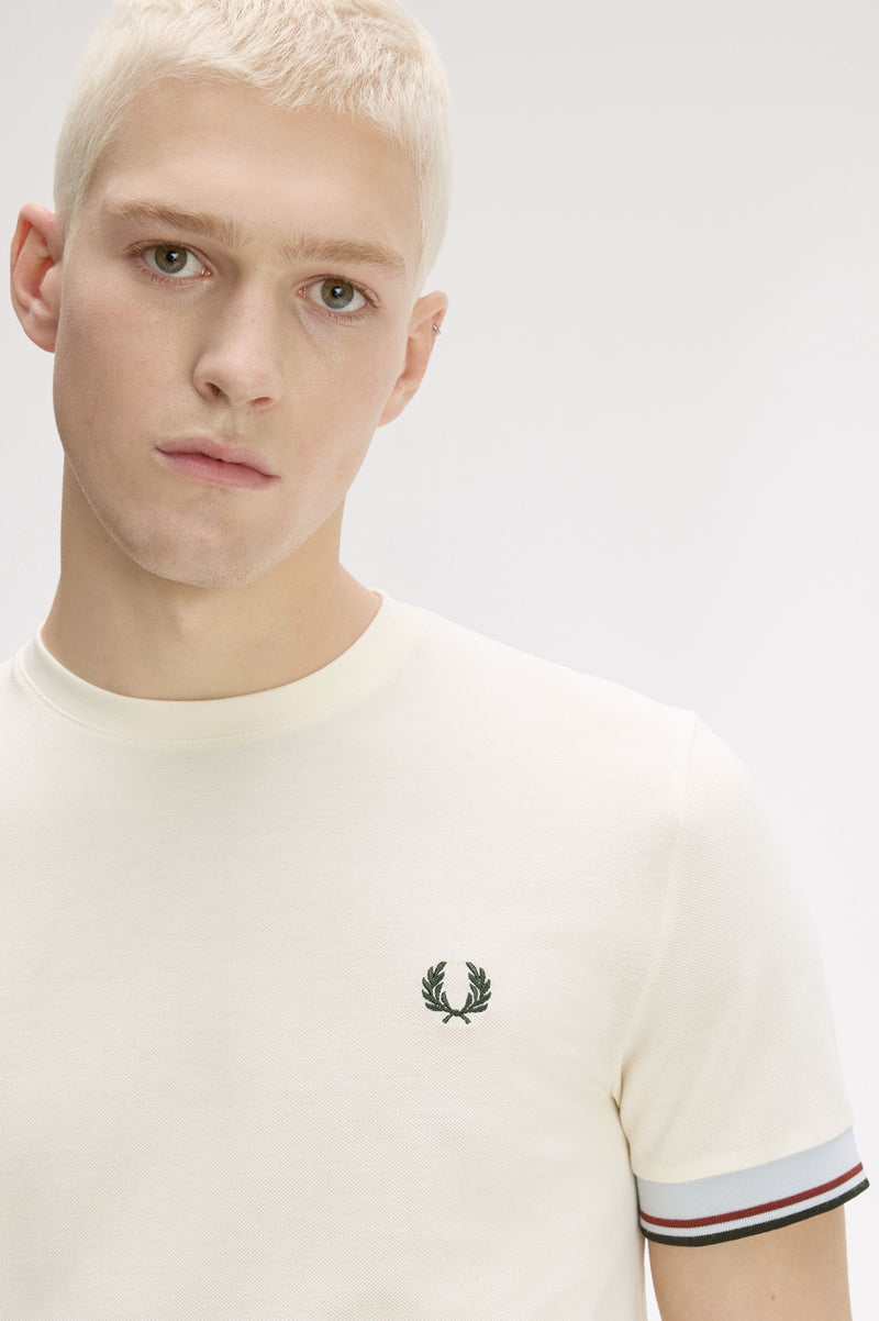 TWIN TIPPED  CUFF T-SHIRT