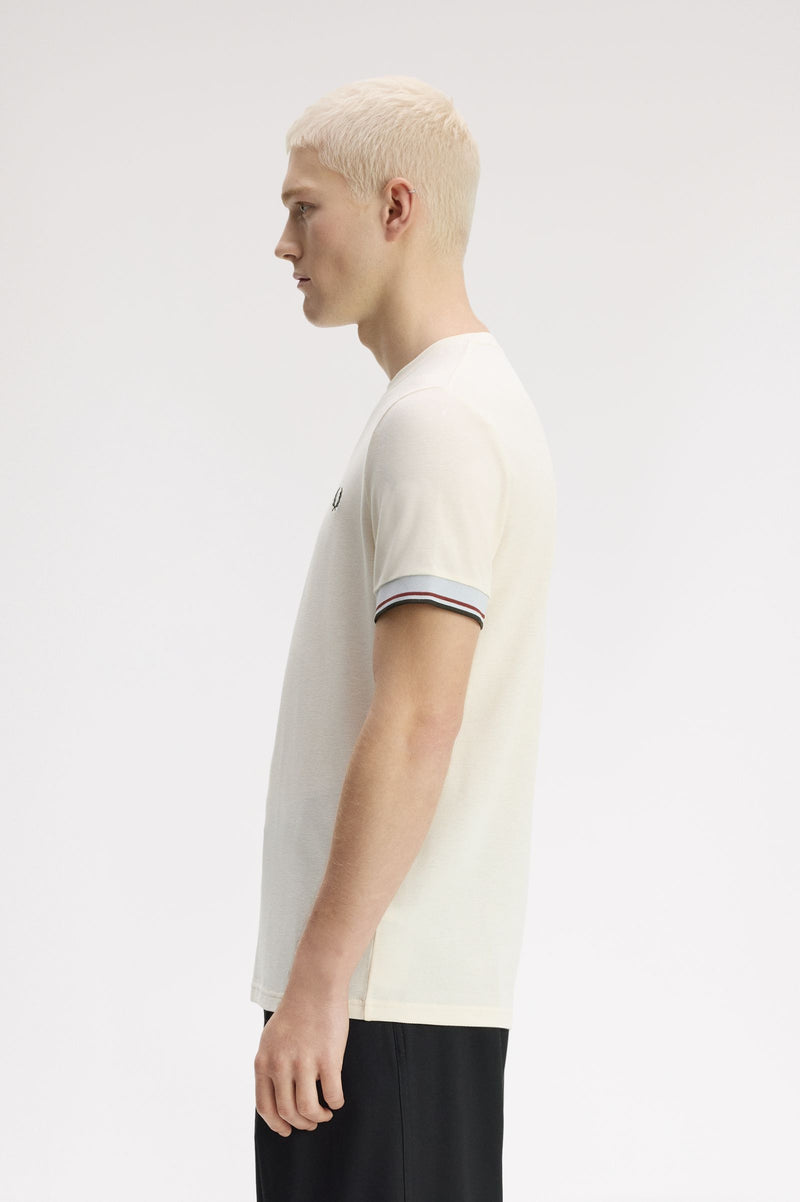 TWIN TIPPED  CUFF T-SHIRT