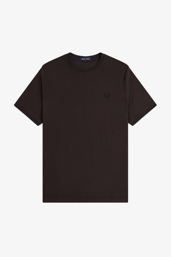 TRIM DETAIL CREPE PIQUE T-SHIRT