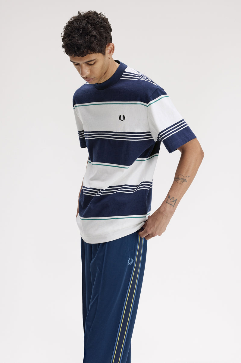 HEAVYWEIGHT STRIPED T-SHIRT