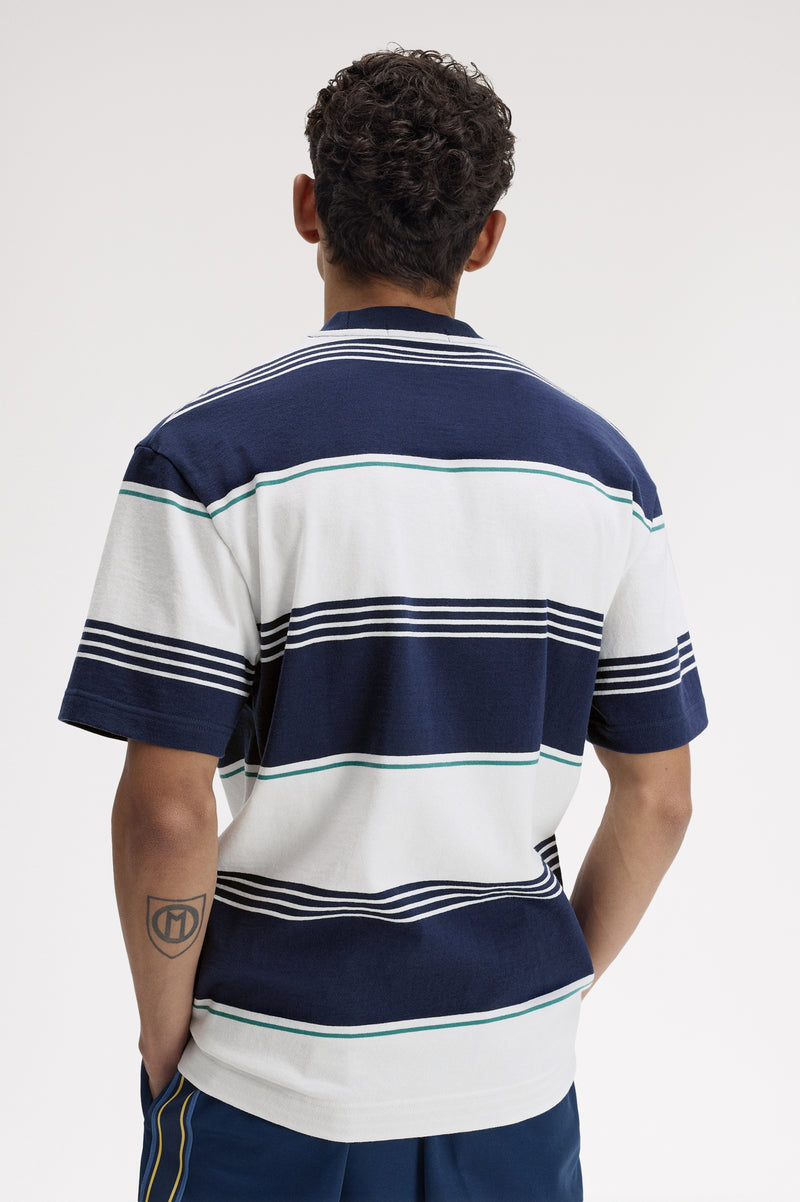 HEAVYWEIGHT STRIPED T-SHIRT