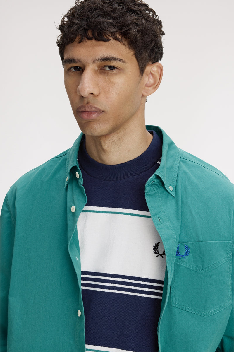 HEAVYWEIGHT STRIPED T-SHIRT