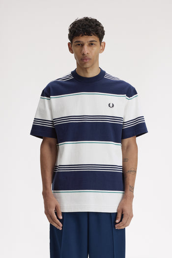 HEAVYWEIGHT STRIPED T-SHIRT